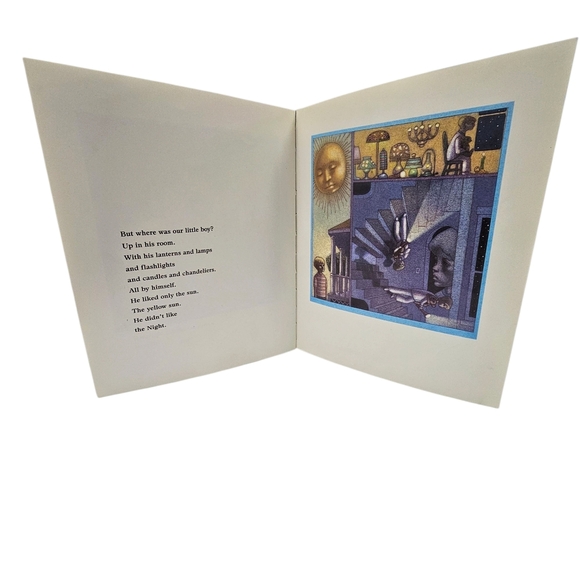 VINTAGE 1993 RELEASE OF THE 1955 SWITCH ON THE NIGHT BY RAY BRADBURY STORY BOOK - Picture 4 of 7